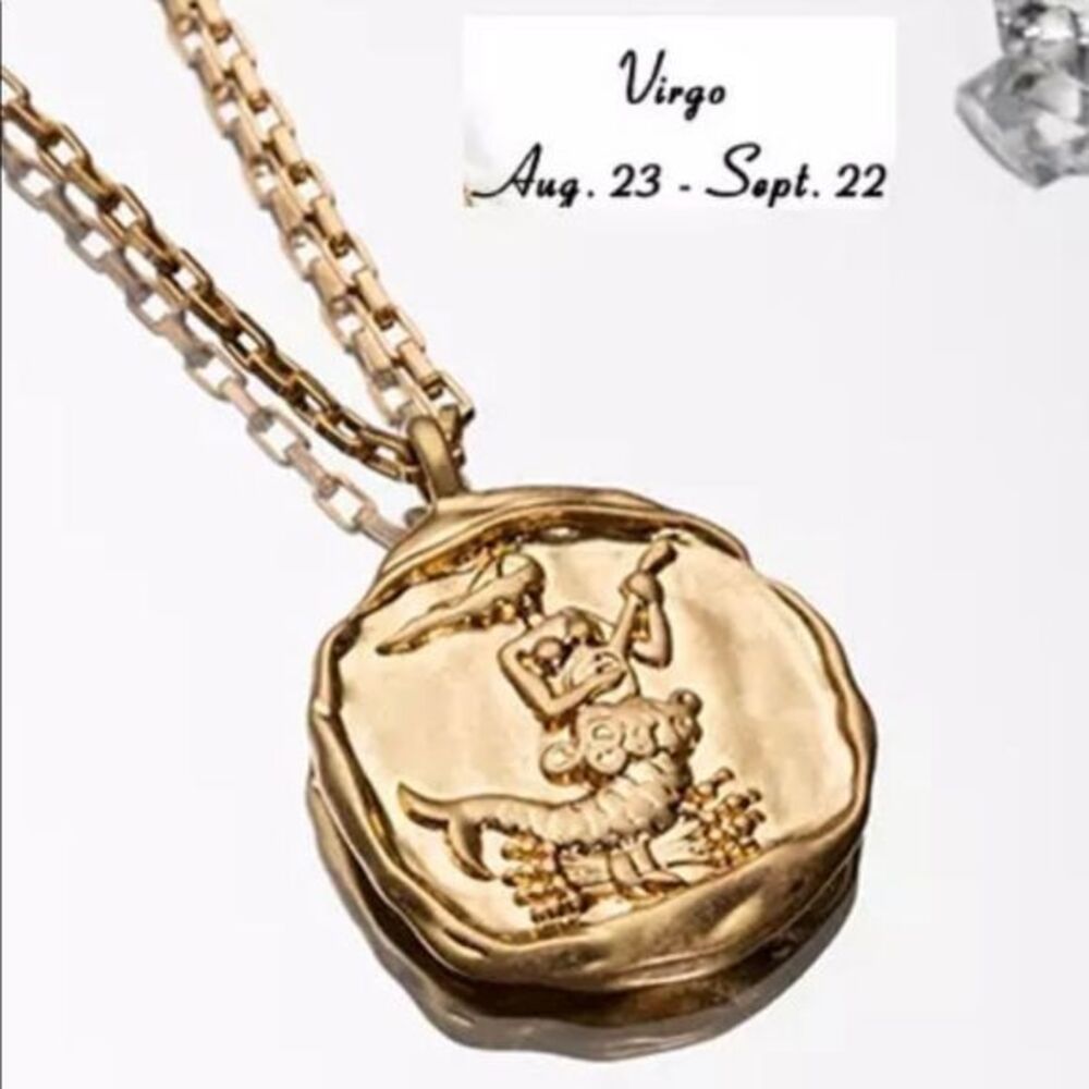 Virgo Zodiac necklace  🎁